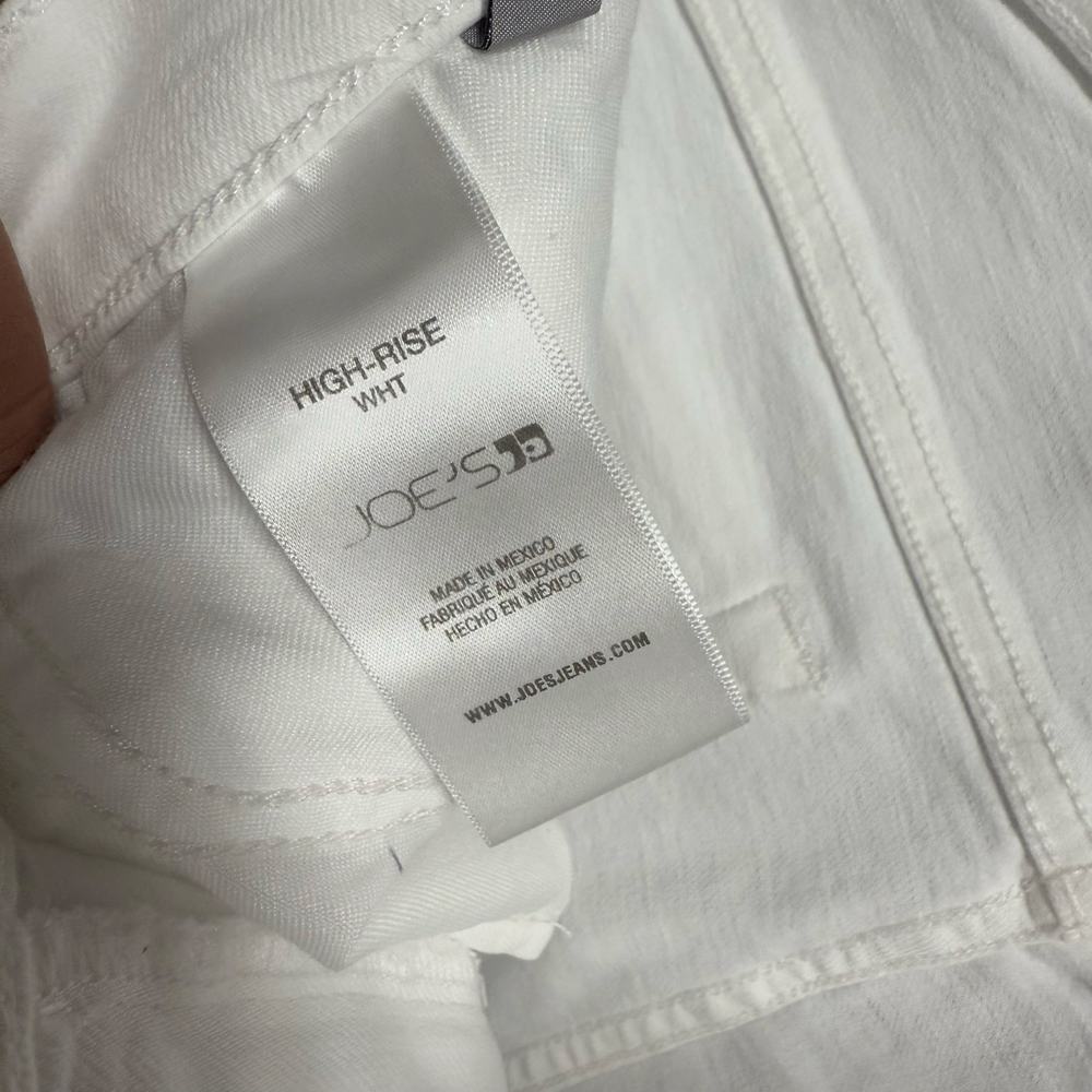 Joes High Rise Flare Pants, White, 32 - Picture 4 of 5